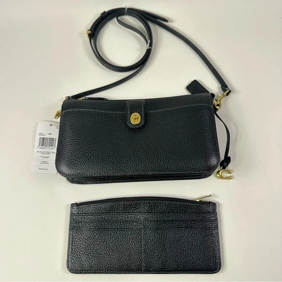 NWT COACH Bella Small Leather Crossbody Bag - Picture 9 of 10